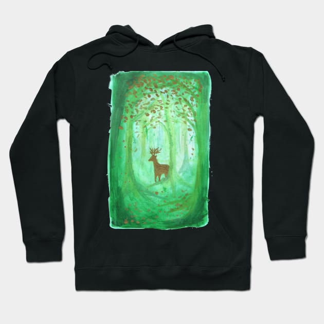 Enchanted Forest Hoodie by Dbaudrillier